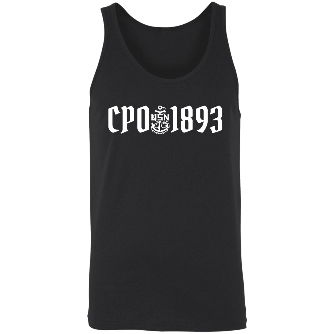 CPO 1893 White Unisex Tank