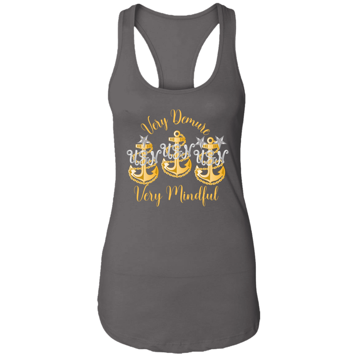 Very Demure Ladies Racerback Tank
