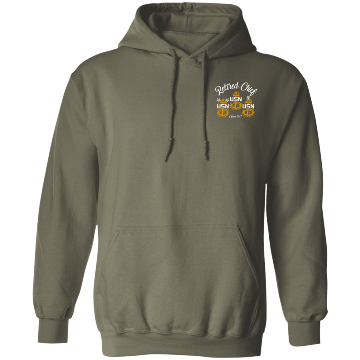 Retired Chief Rose FB Pullover Hoodie