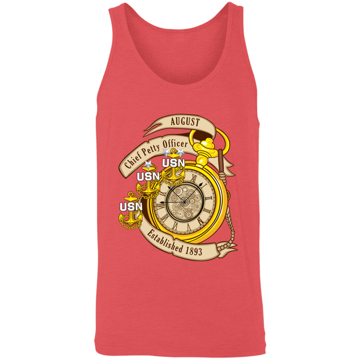 August CPO Unisex Tank