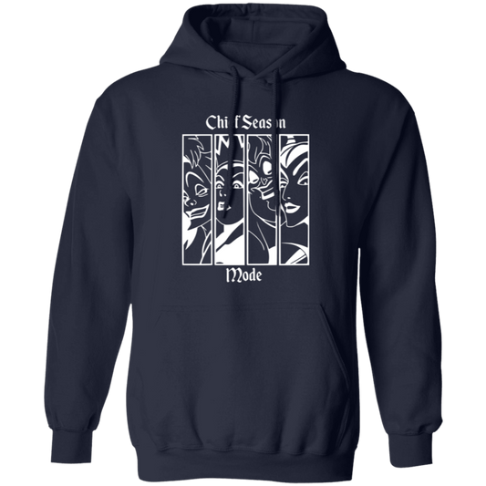 Wicked Mode White Pullover Hoodie
