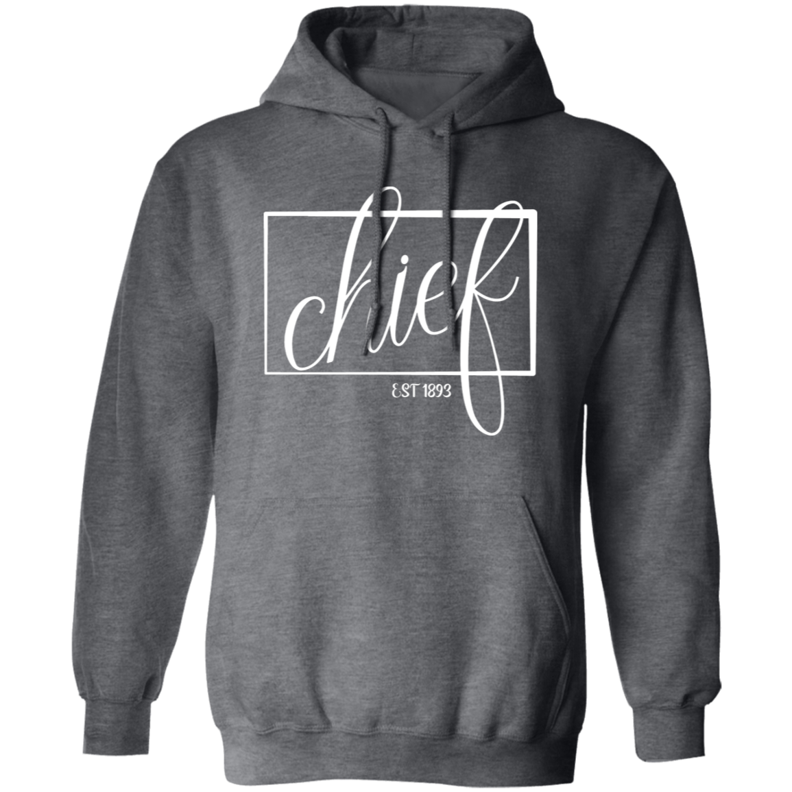 Chief 1893 White Pullover Hoodie