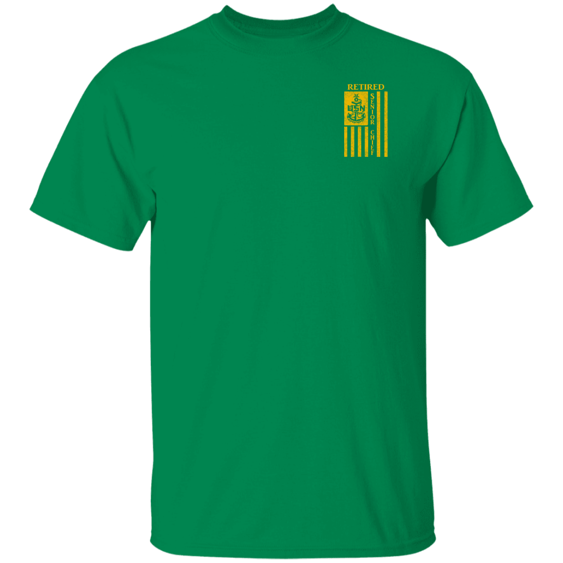 Retired Senior Chief Flag FB T-Shirt