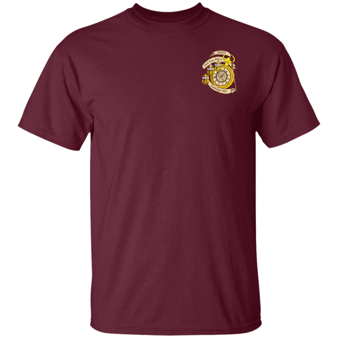 August CPO Two Sides 5.3 oz. T-Shirt