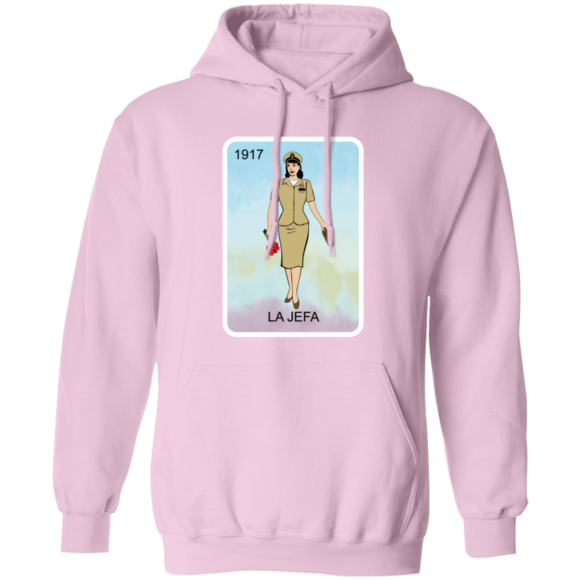 La Jefa Brown Shoe Pullover Hoodie