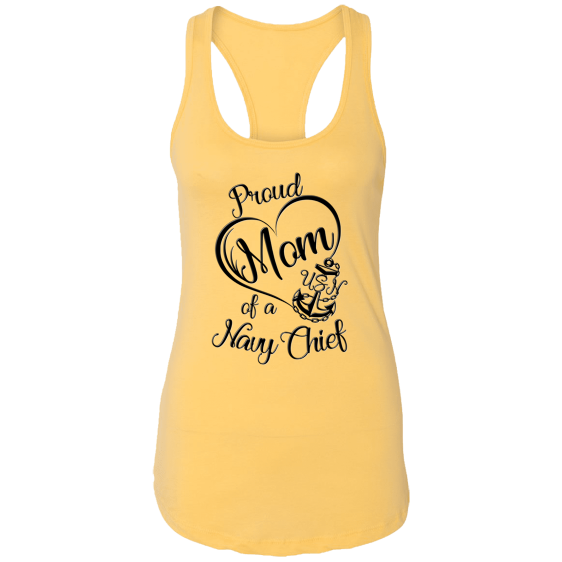 Proud Mom V2 Ladies Racerback Tank