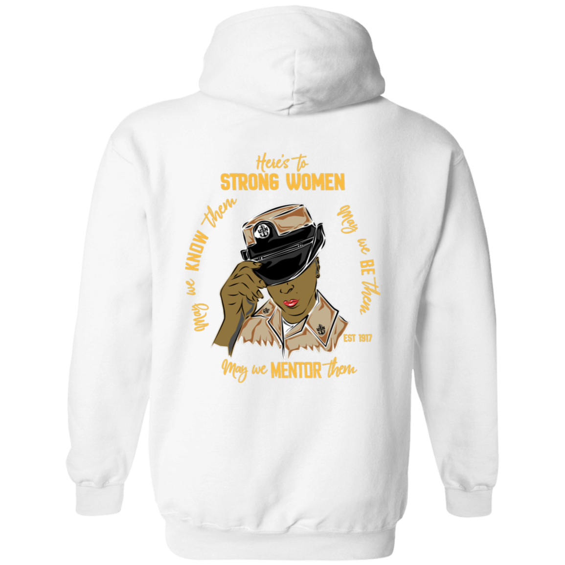 Strong Women V2 Pullover Hoodie