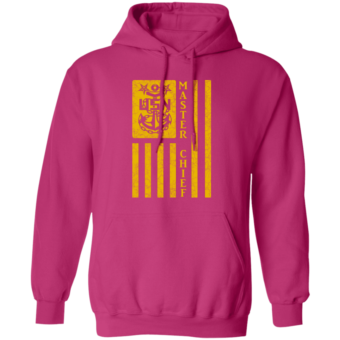 Master Chief Flag Gold Pullover Hoodie