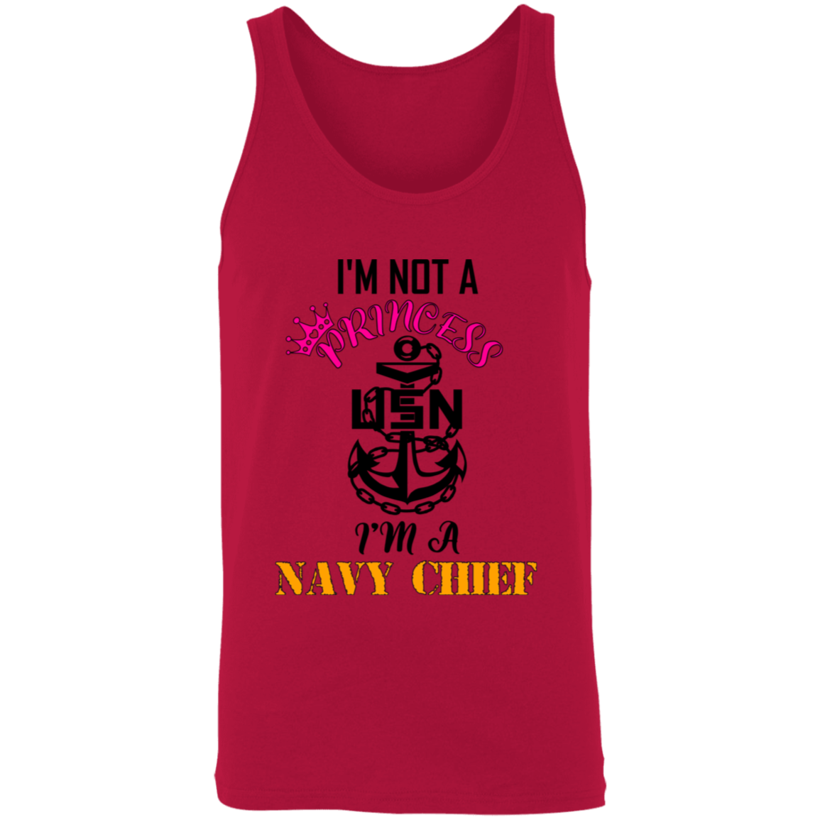I'm not a Princess V2 Unisex Tank