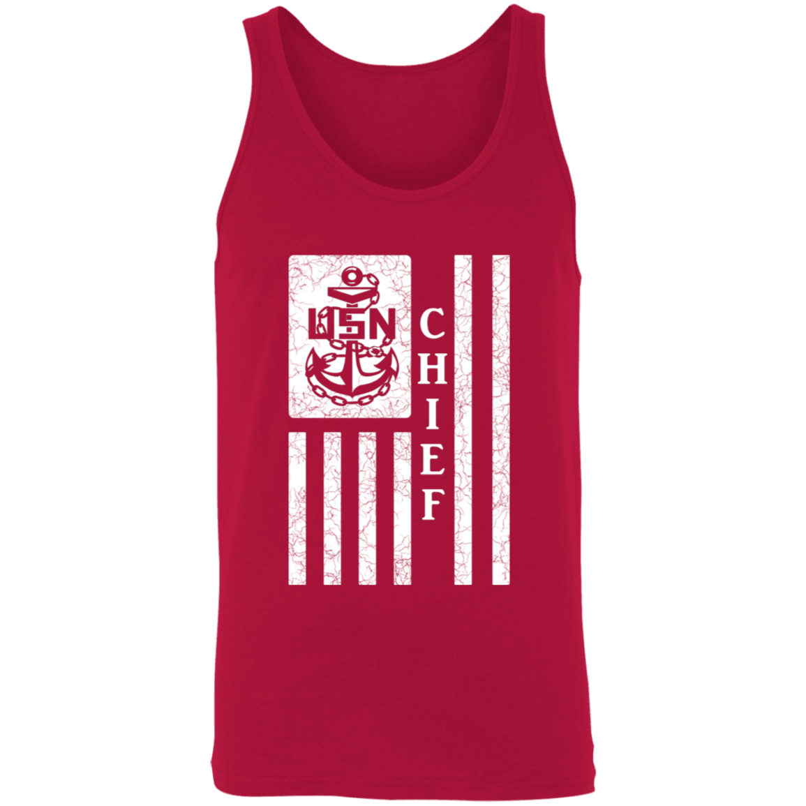 Chief Flag White Unisex Tank