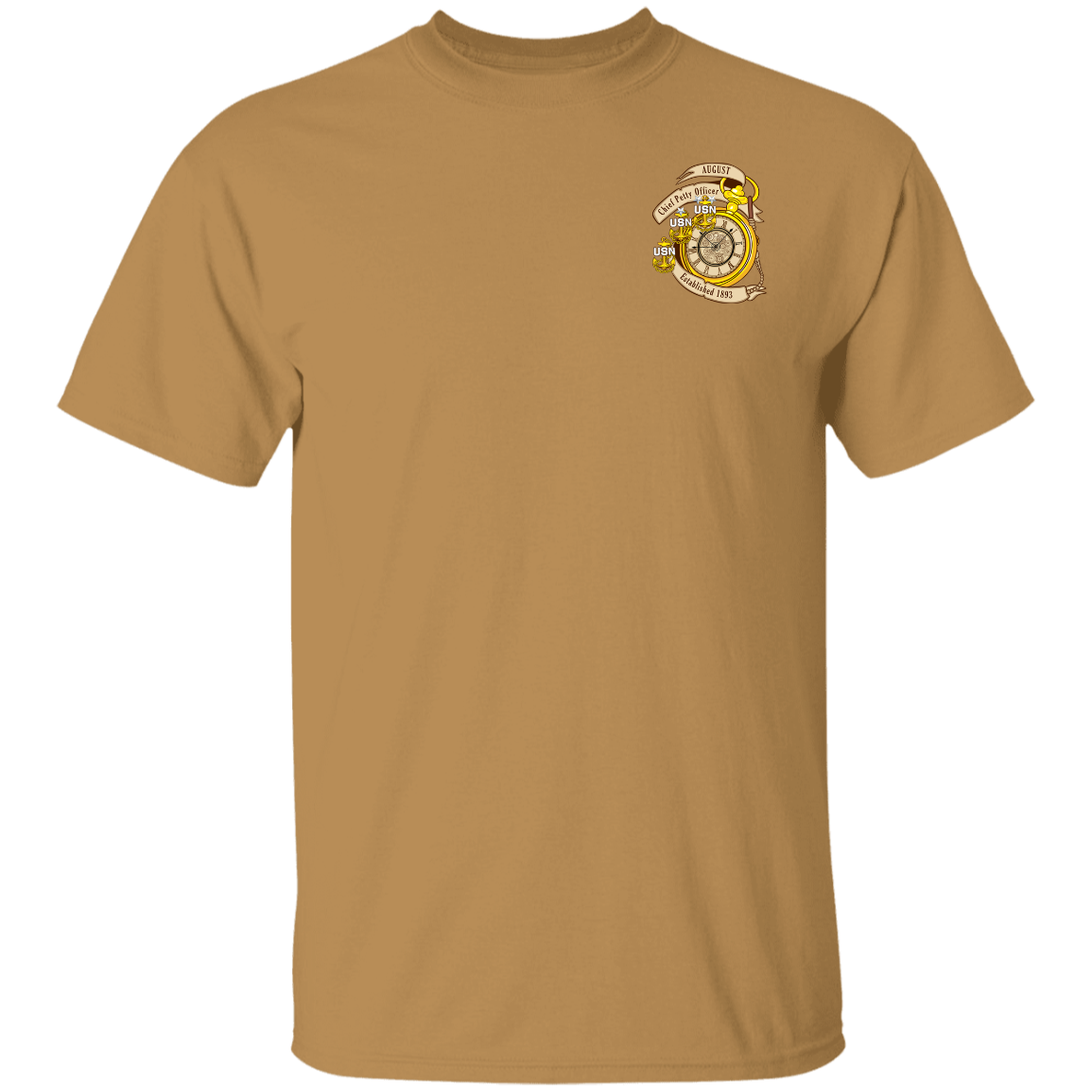 August CPO Two Sides 5.3 oz. T-Shirt