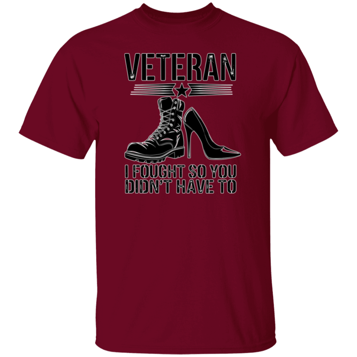Veteran I Fought 5.3 oz. T-Shirt