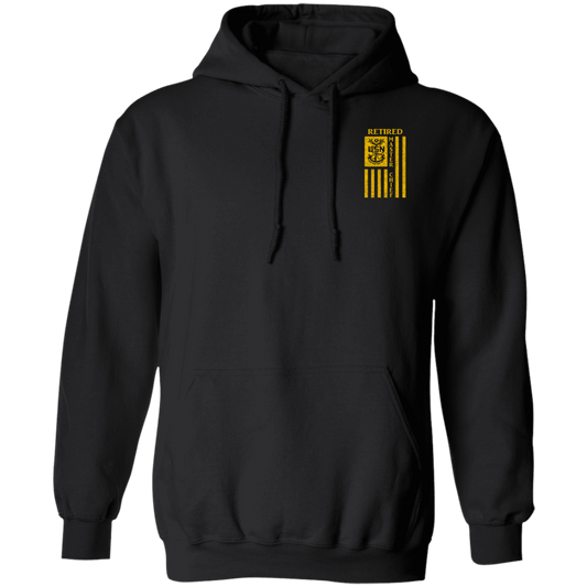 Retired Master Chief Flag FB Pullover Hoodie