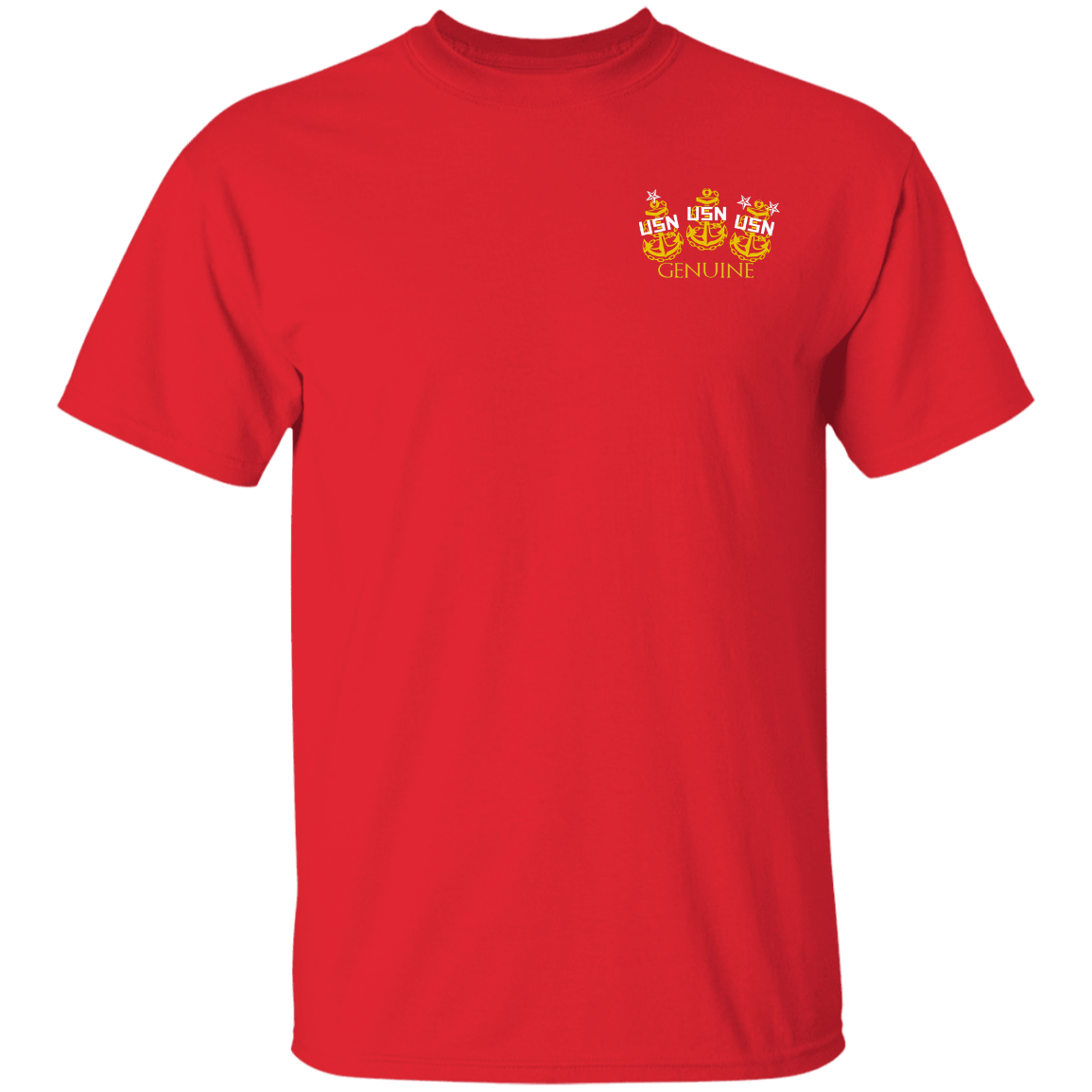 Chief Flag Front and Back 5.3 oz. T-Shirt