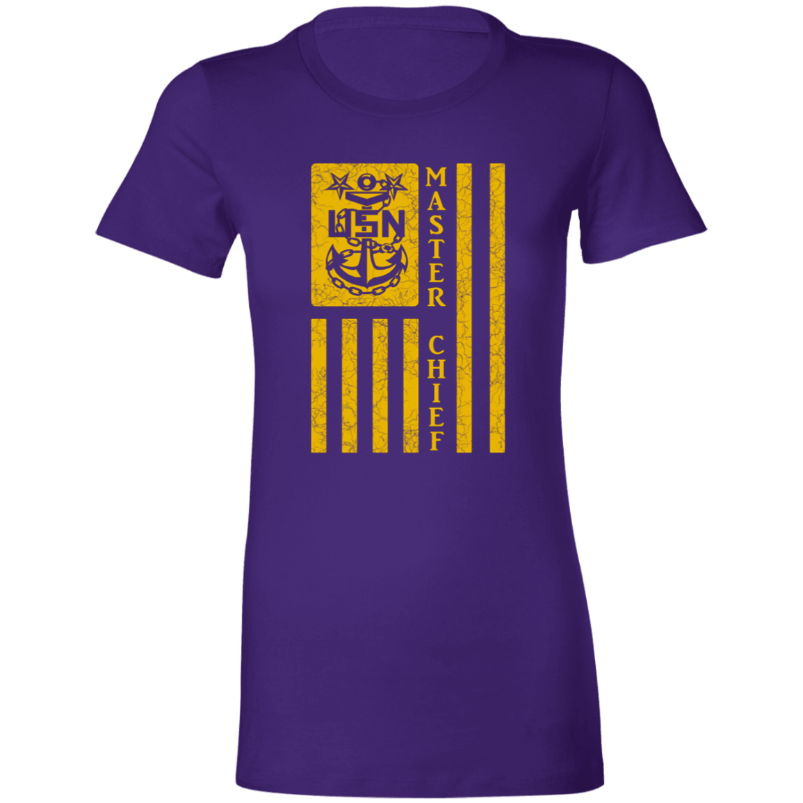 Master Chief Flag Gold Ladies' Favorite T-Shirt