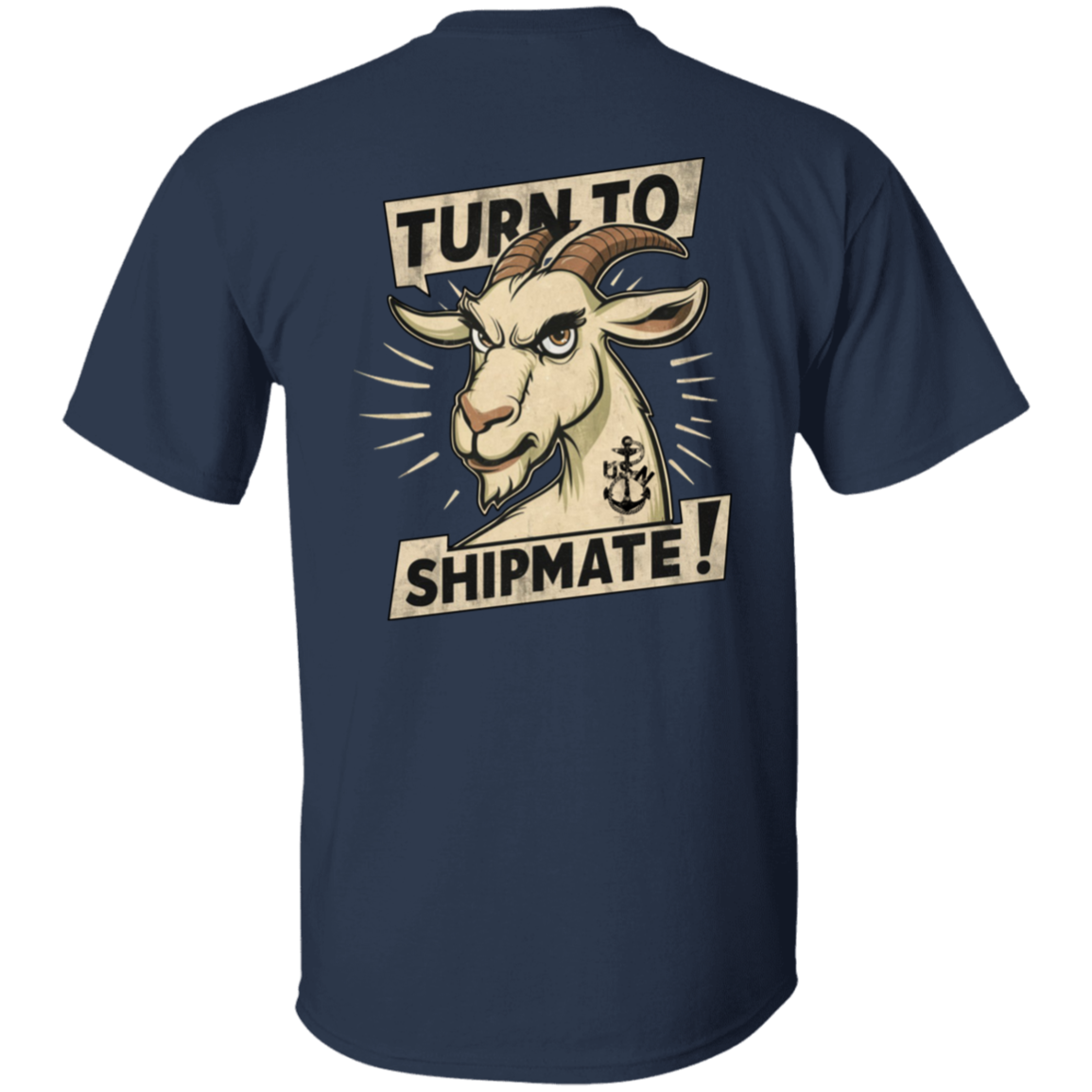 Turn To Shipmate FB 5.3 oz. T-Shirt