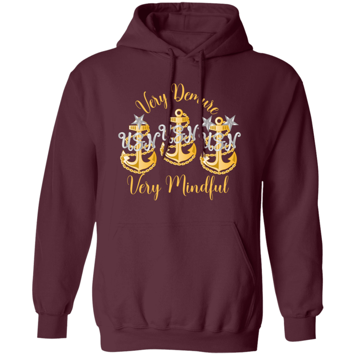 Very Demure Pullover Hoodie