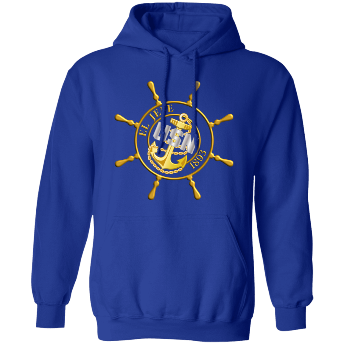 Ships Wheel Jefe Pullover Hoodie