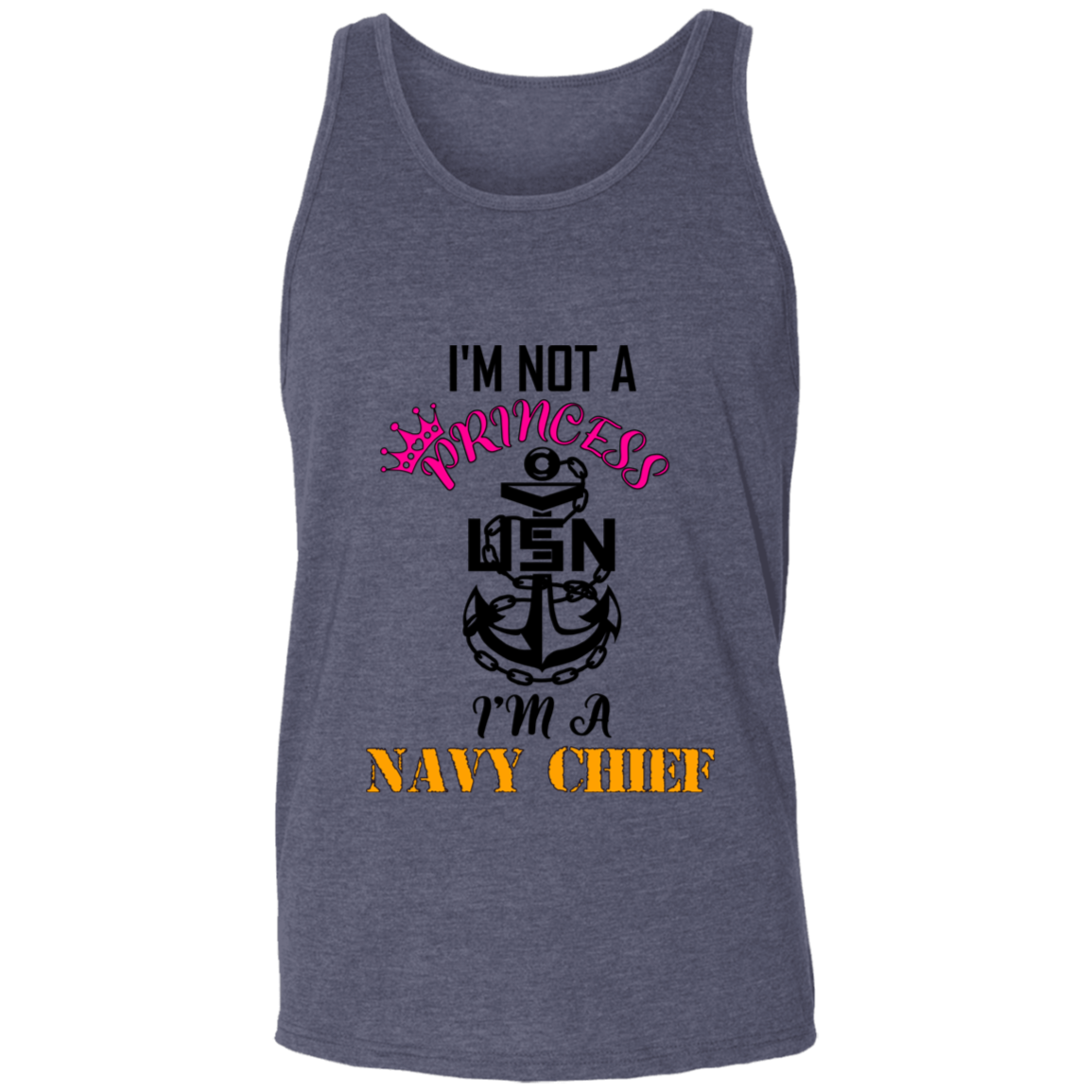 I'm not a Princess V2 Unisex Tank