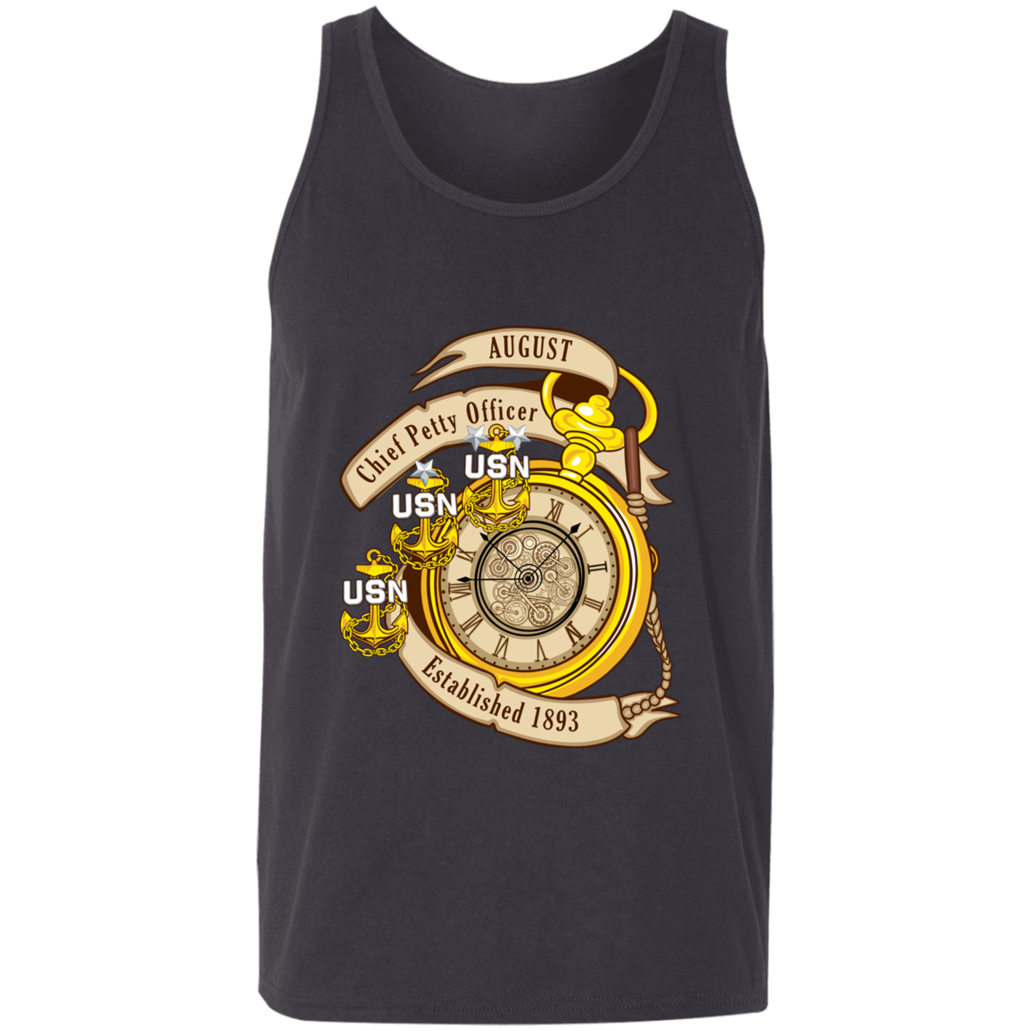 August CPO Unisex Tank
