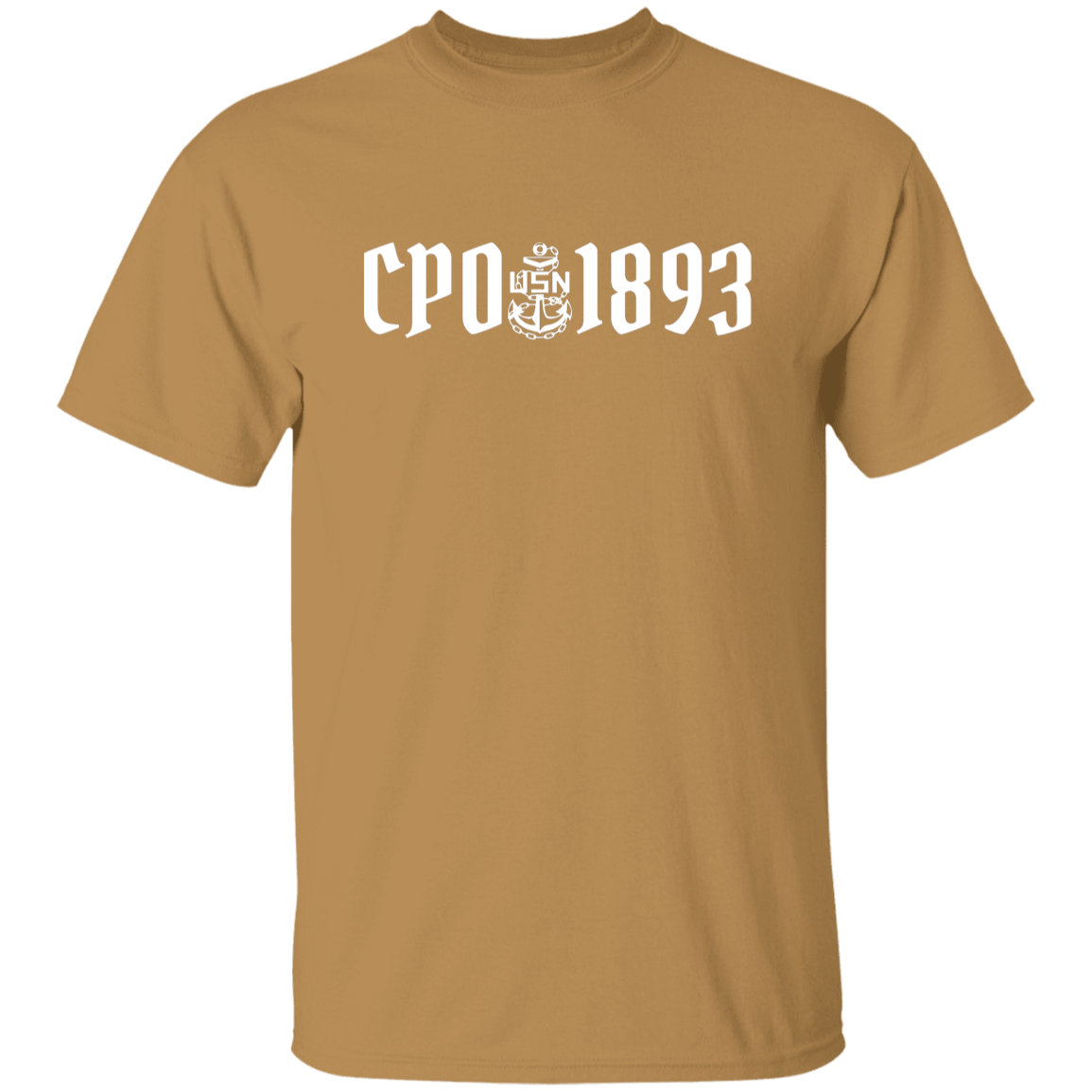 CPO 1893 White 5.3 oz. T-Shirt