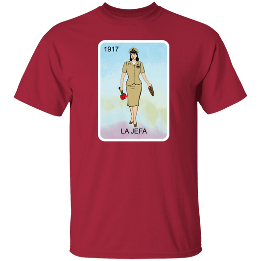 La Jefa Brown Shoe 5.3 oz. T-Shirt