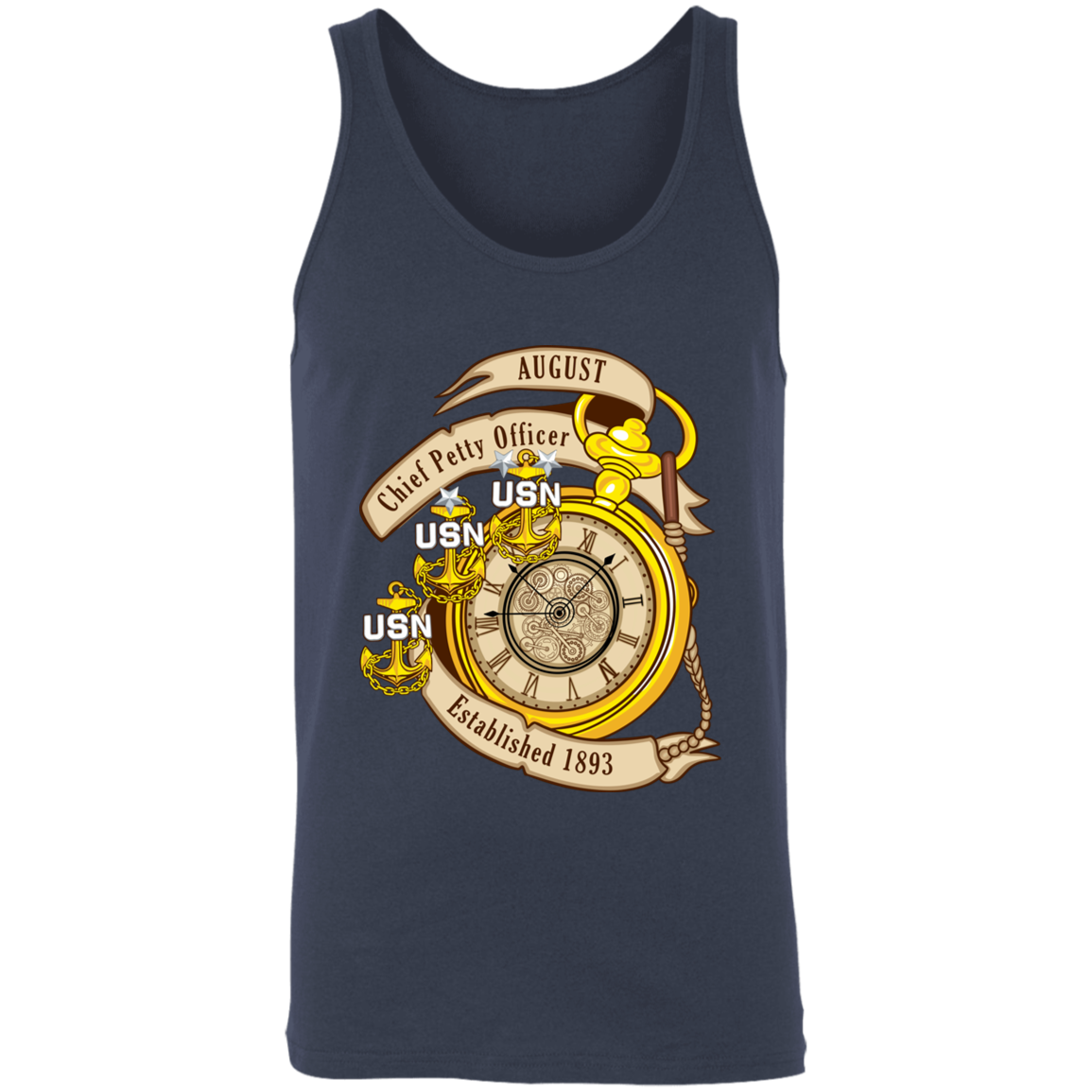 August CPO Unisex Tank