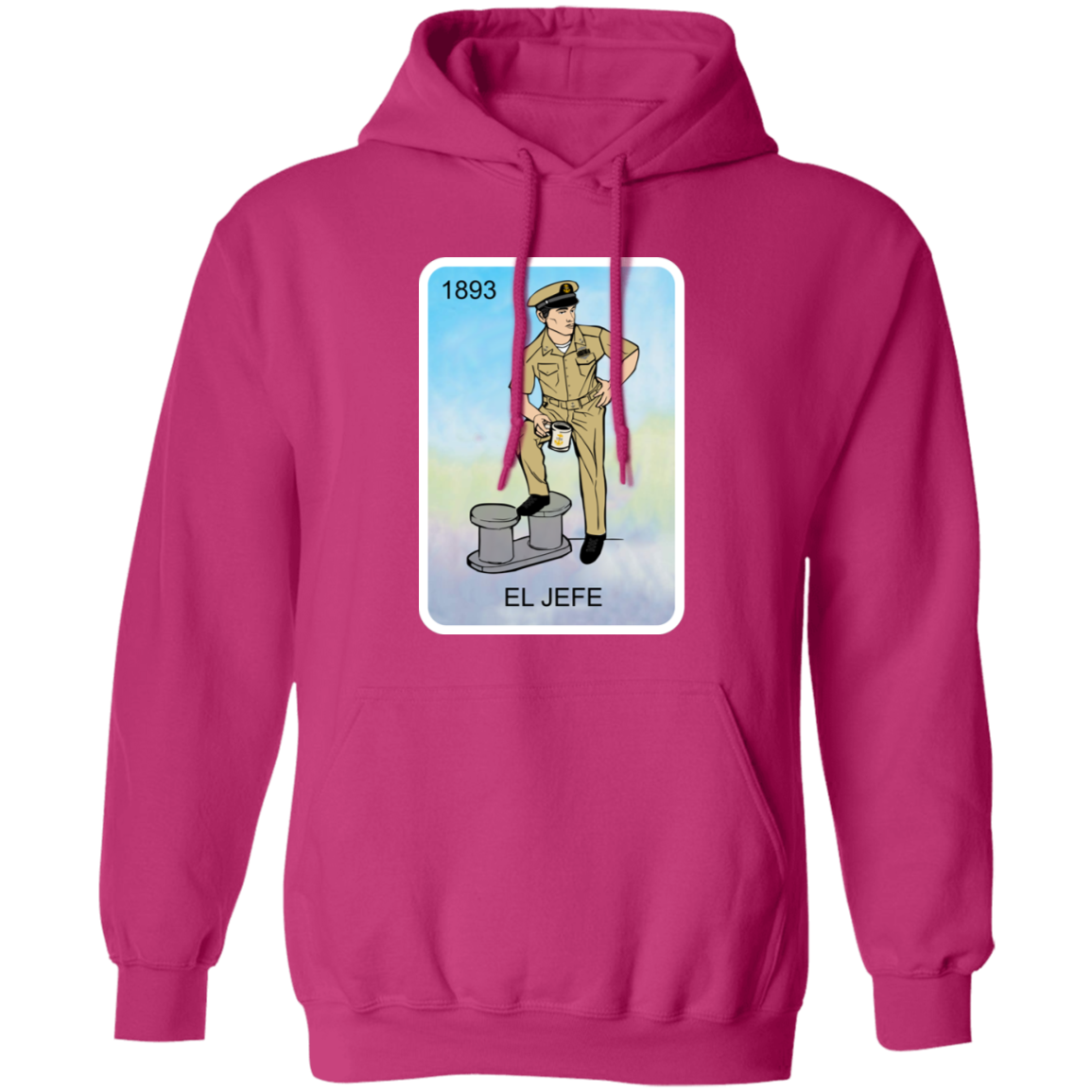 El Jefe Card Pullover Hoodie