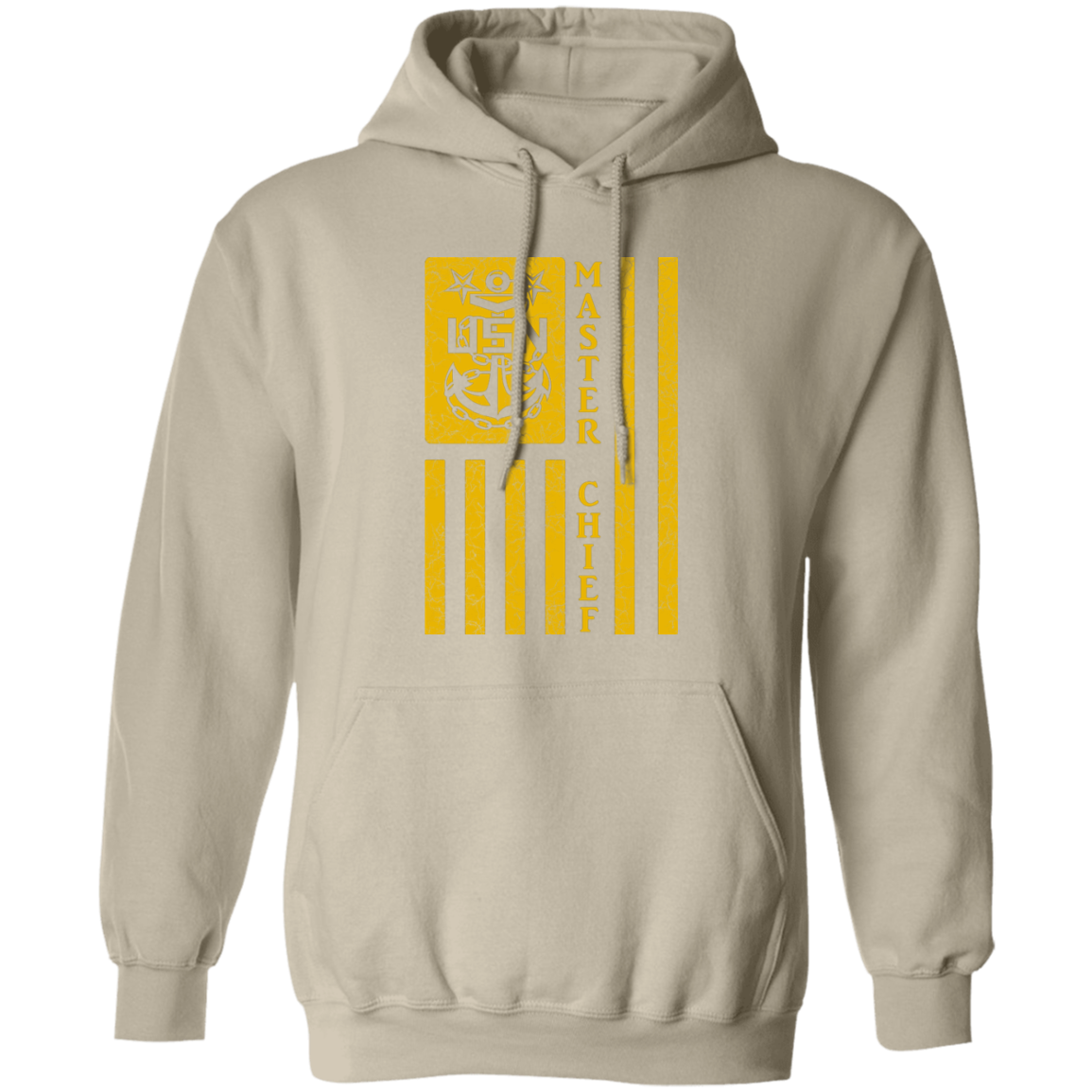 Master Chief Flag Gold Pullover Hoodie