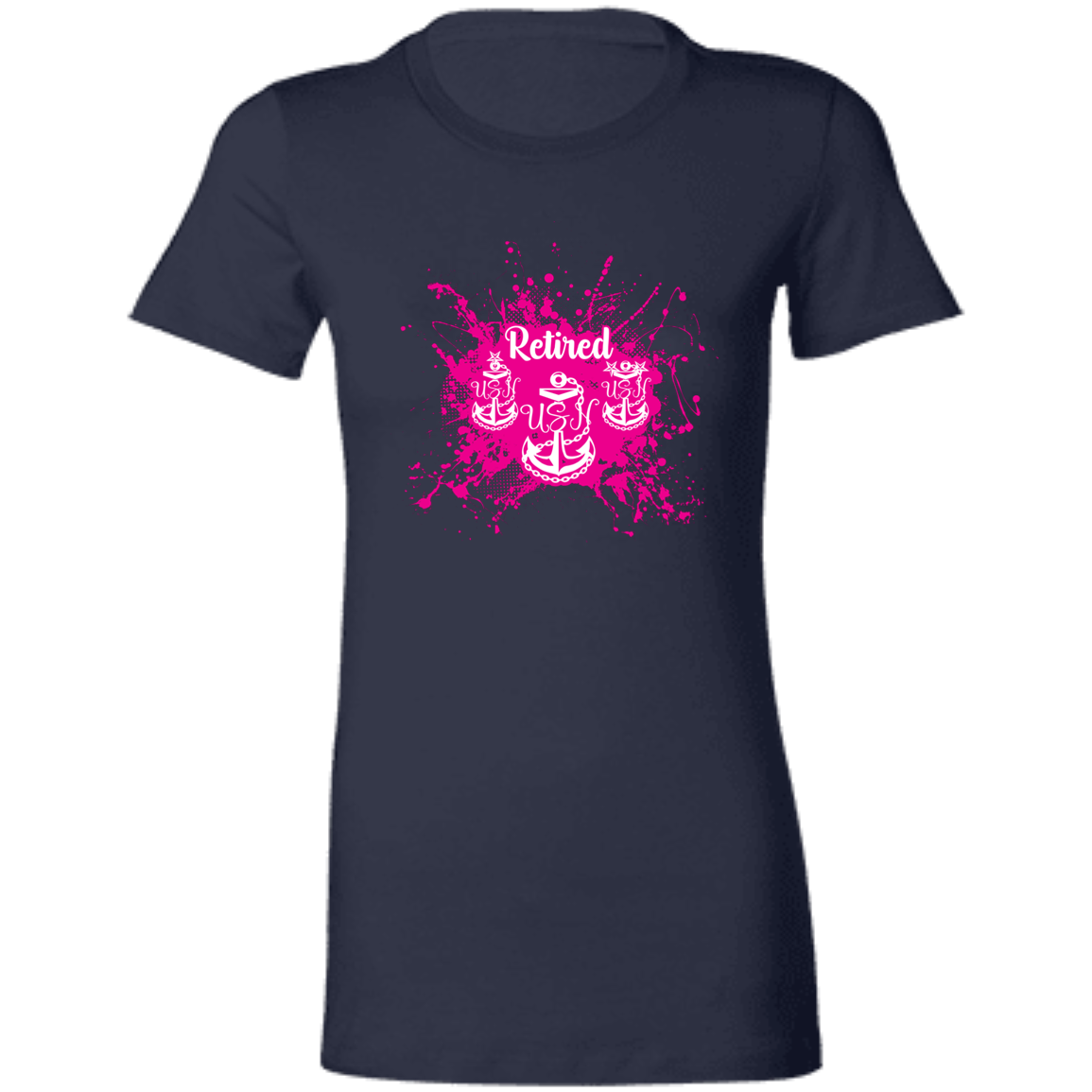 Retired Chief Pink Paint Ladies' Favorite T-Shirt