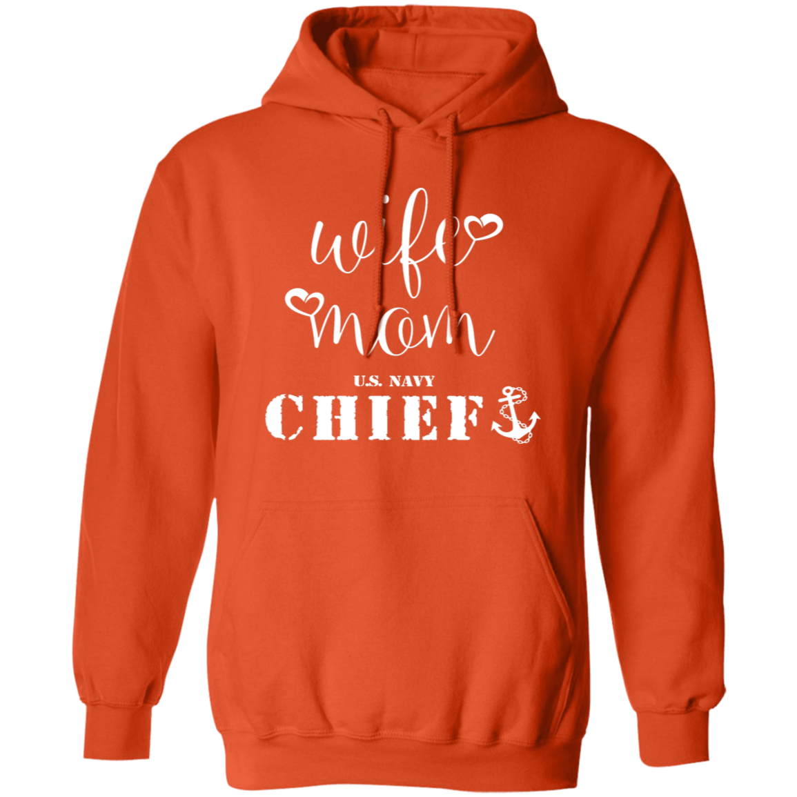 WMC White Pullover Hoodie