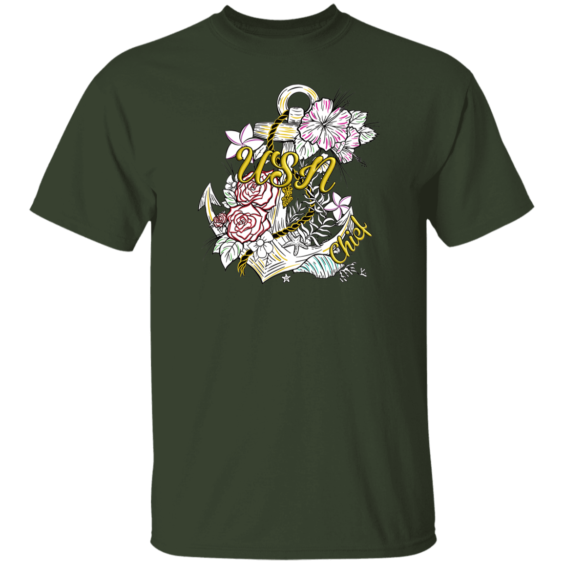 Wooden Anchor 5.3 oz. T-Shirt