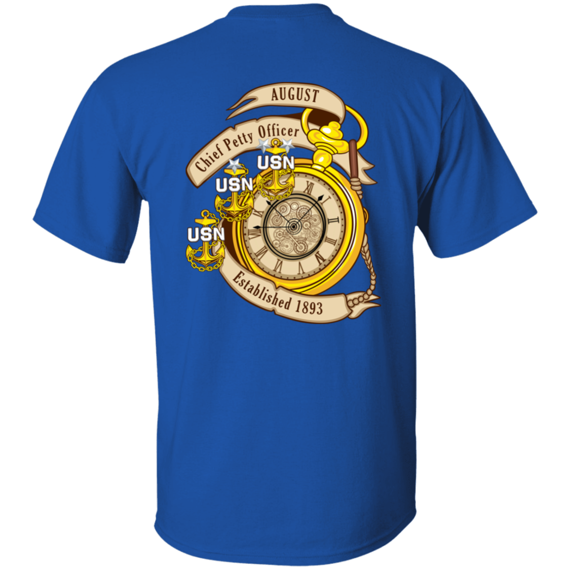 August CPO Two Sides 5.3 oz. T-Shirt