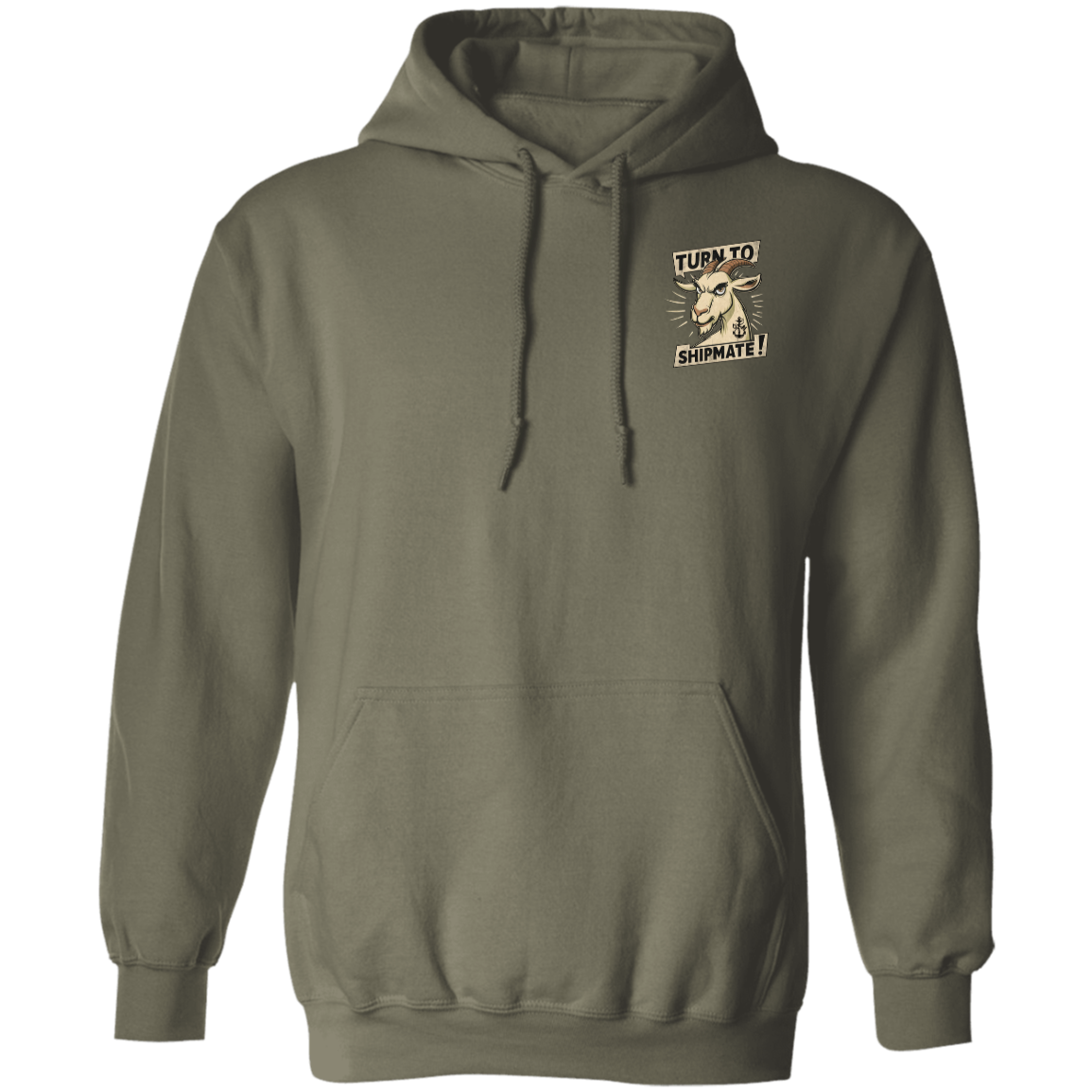 Turn To Shipmate FB Pullover Hoodie