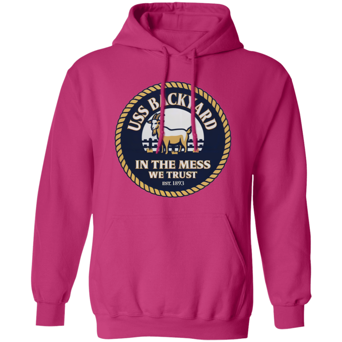 USS Backyard Pullover Hoodie