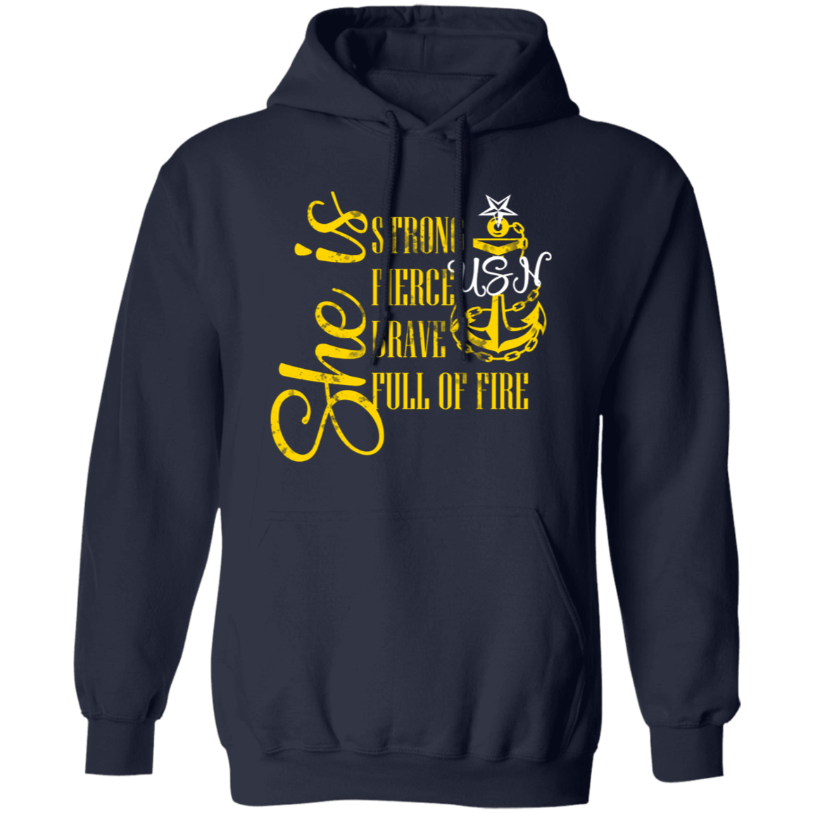 She is Senior Pullover Hoodie