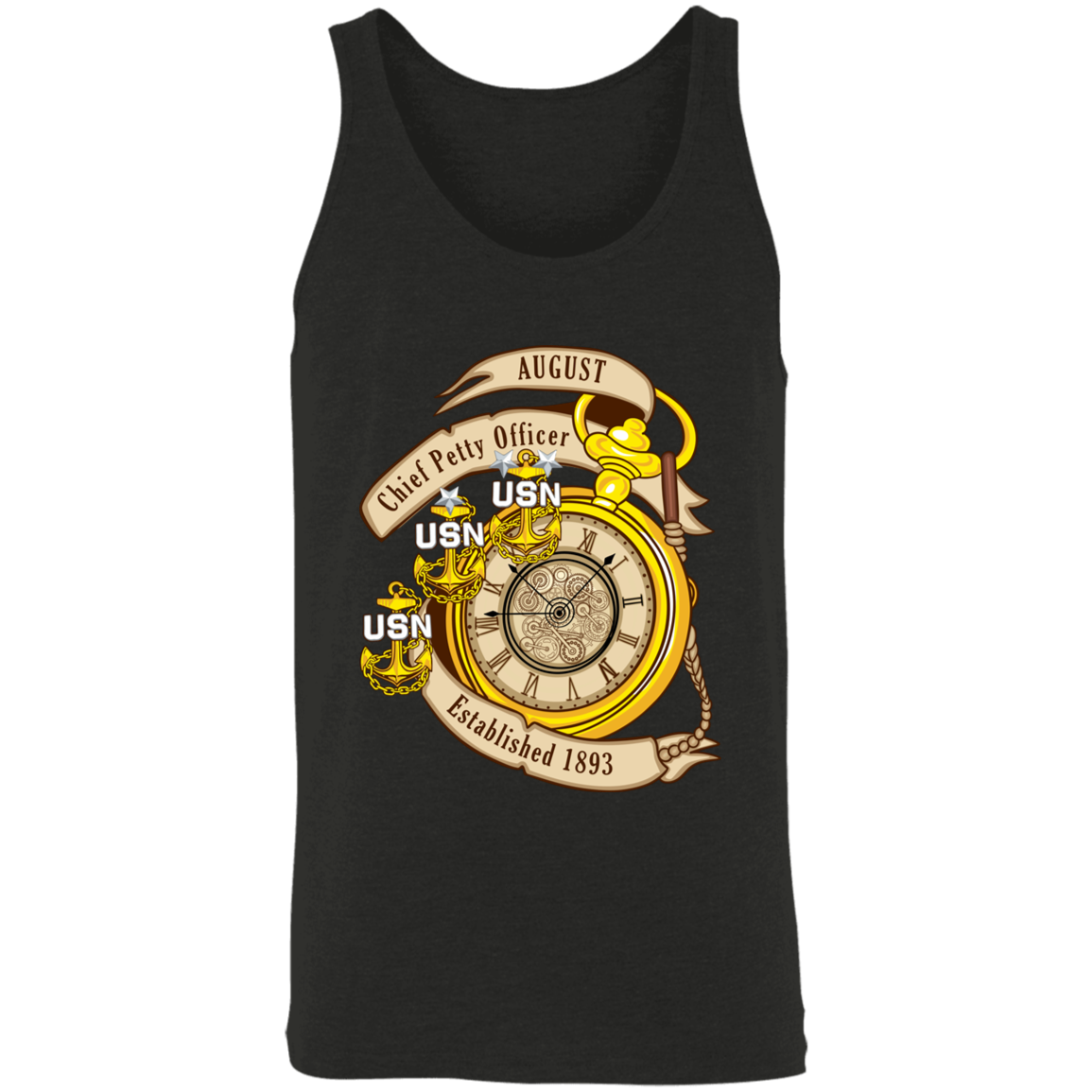 August CPO Unisex Tank