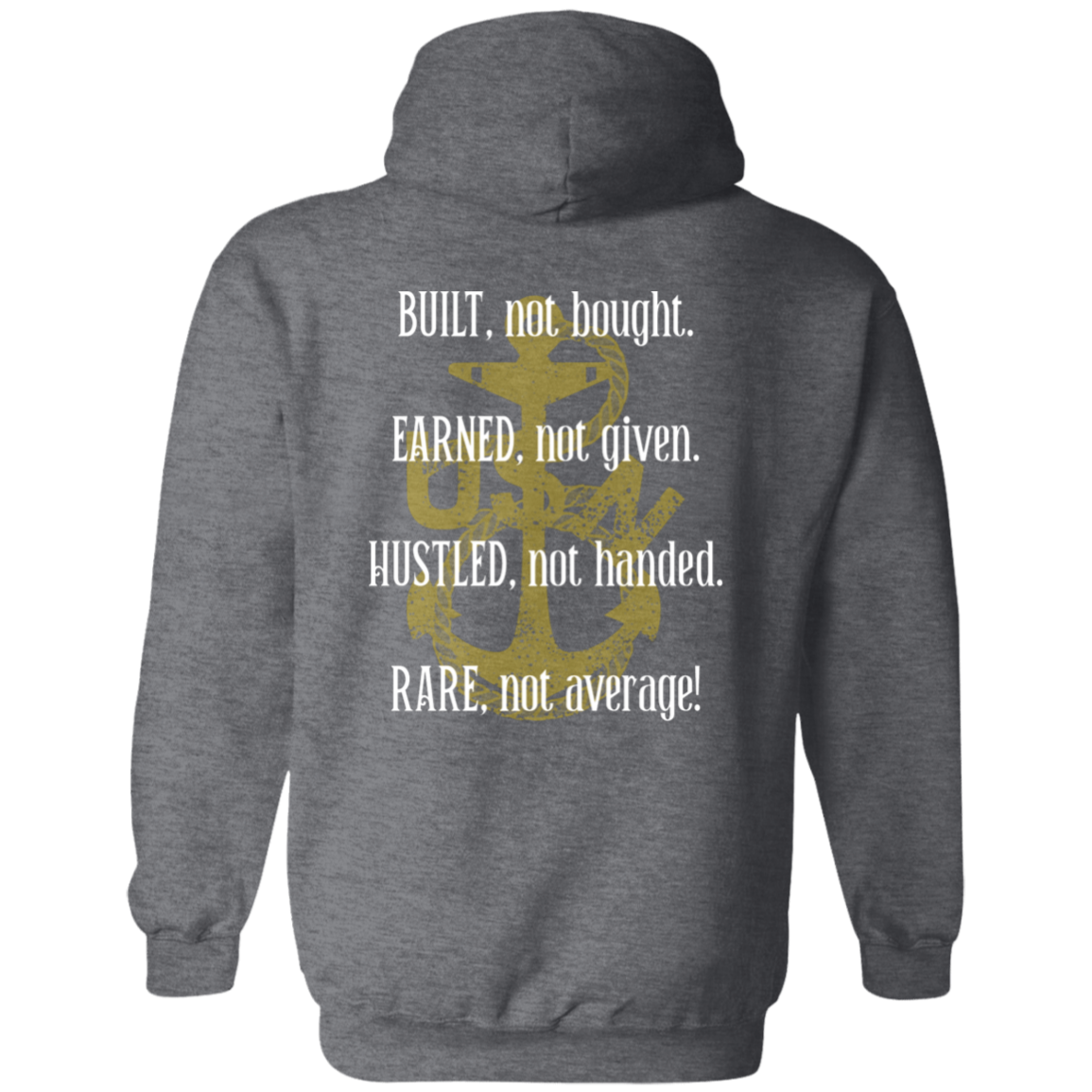 Built Not Bought Pullover Hoodie