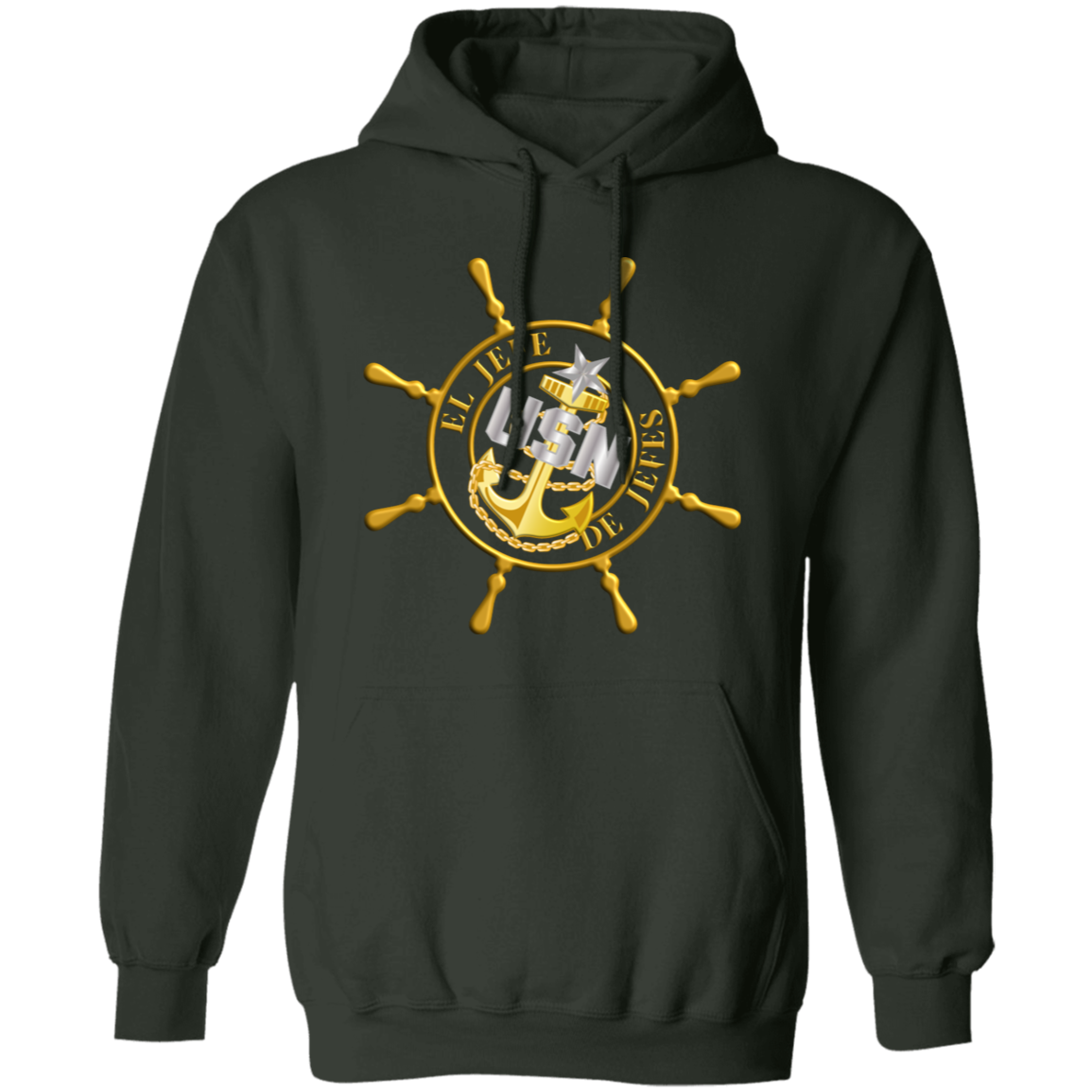 Ships Wheel Senior Jefe Pullover Hoodie