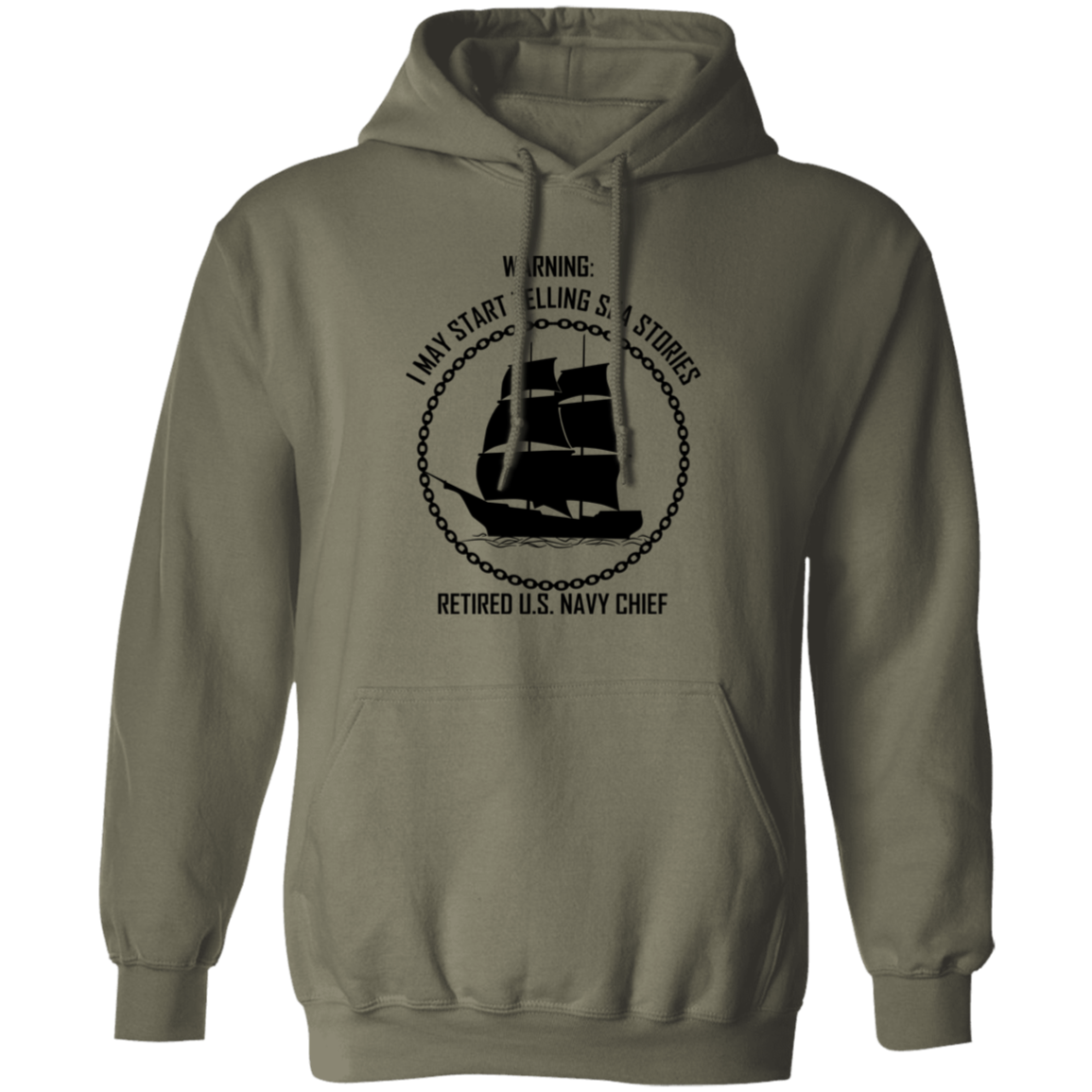 Retired Sea Stories Pullover Hoodie