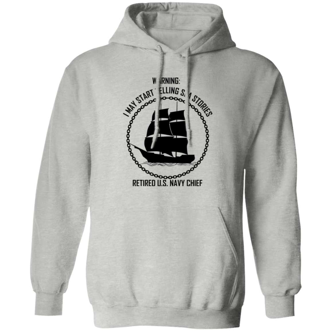 Retired Sea Stories Pullover Hoodie
