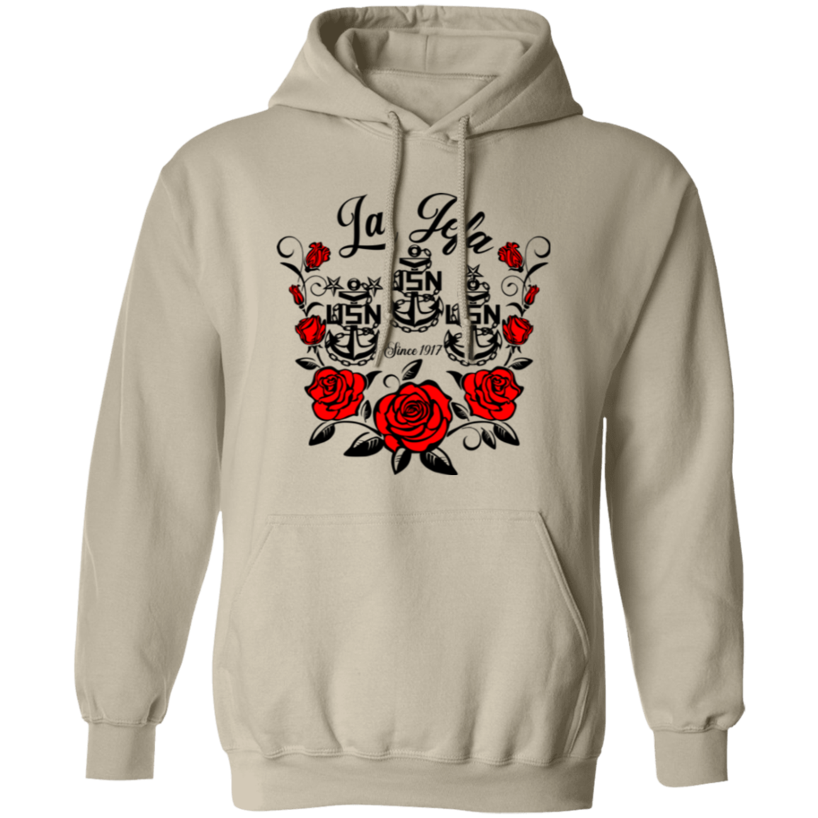 La Jefa Rose Pullover Hoodie