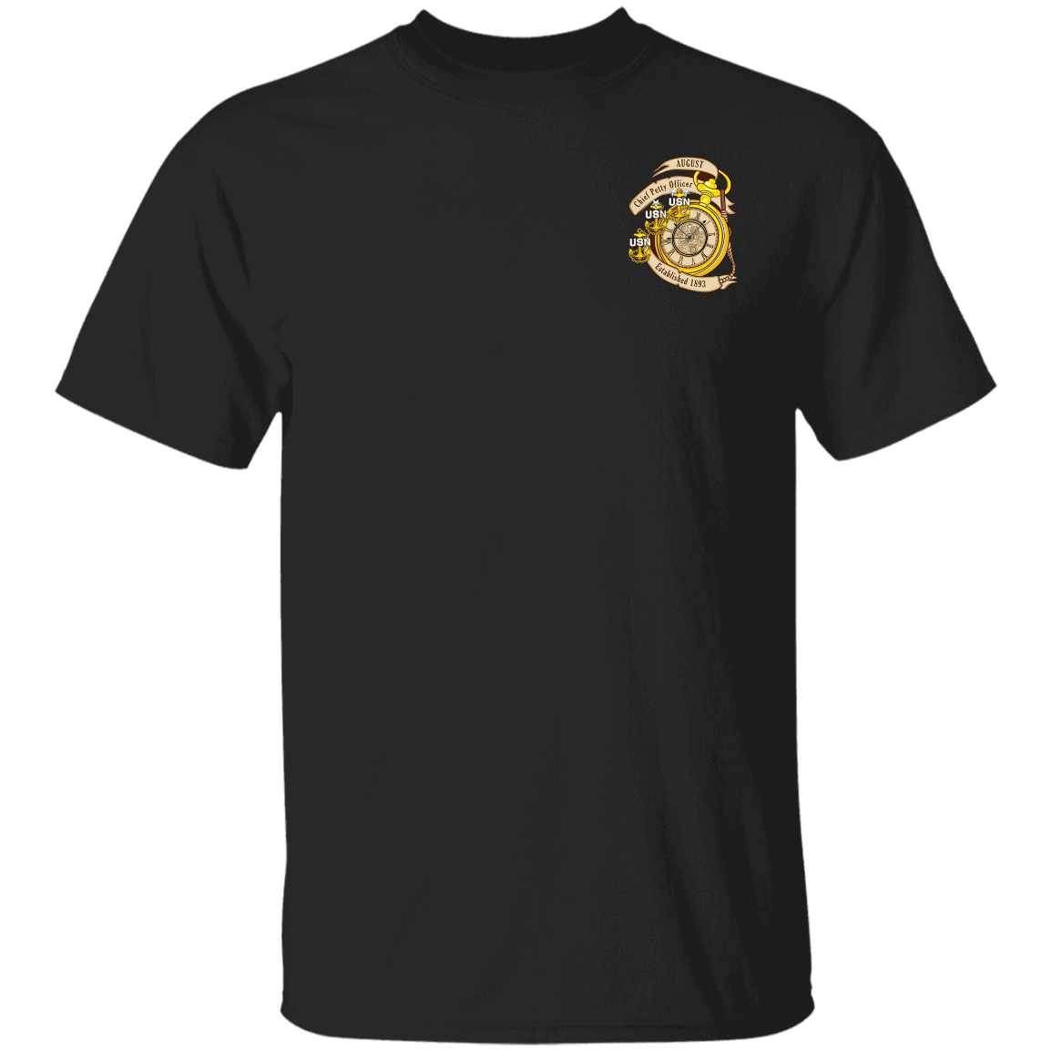 August CPO Two Sides 5.3 oz. T-Shirt