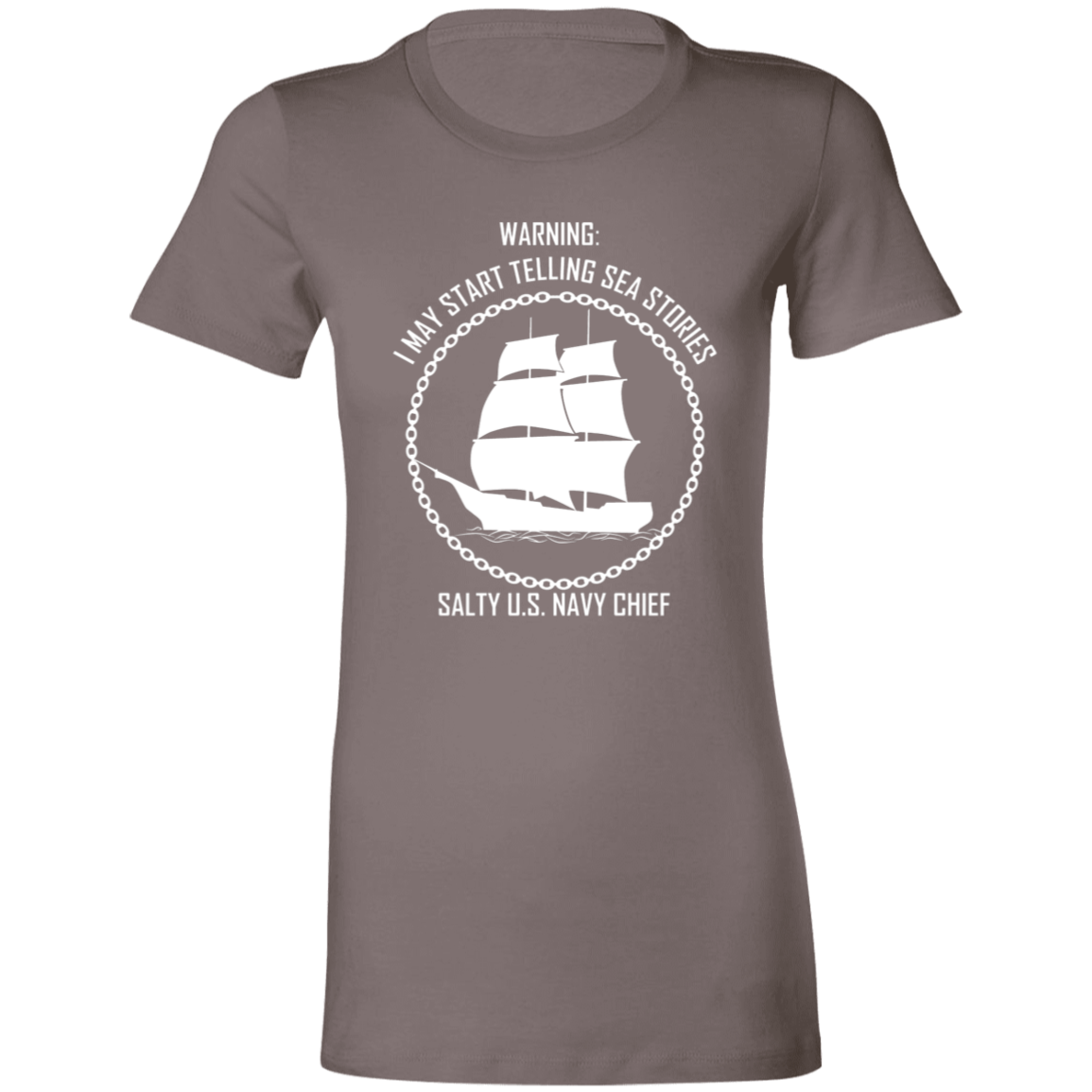 Salty Sea Story White Ladies' Favorite T-Shirt