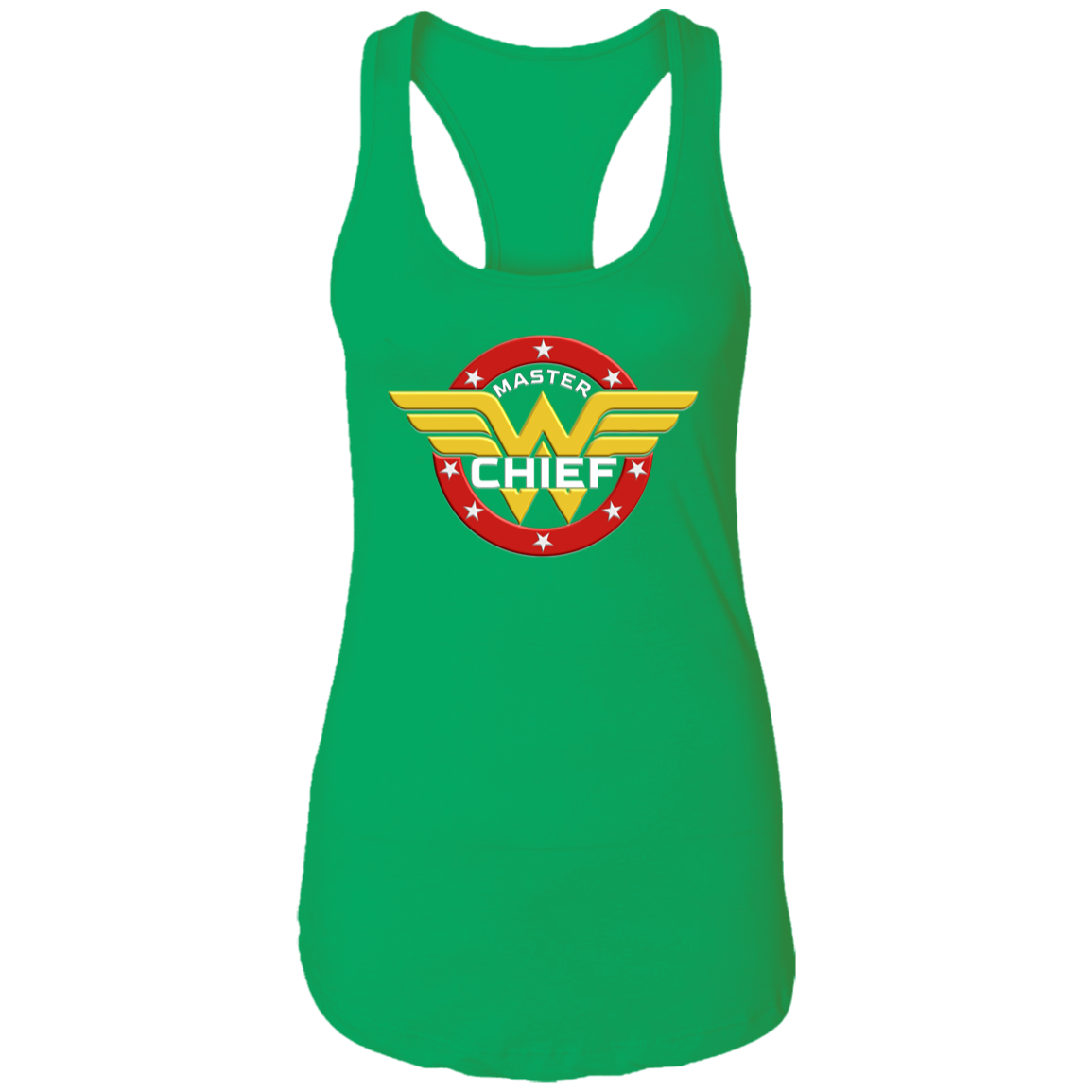 WW Master Chief Ladies Racerback Tank