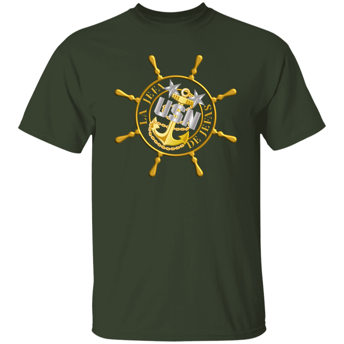 Ships Wheel Master Jefa 5.3 oz. T-Shirt