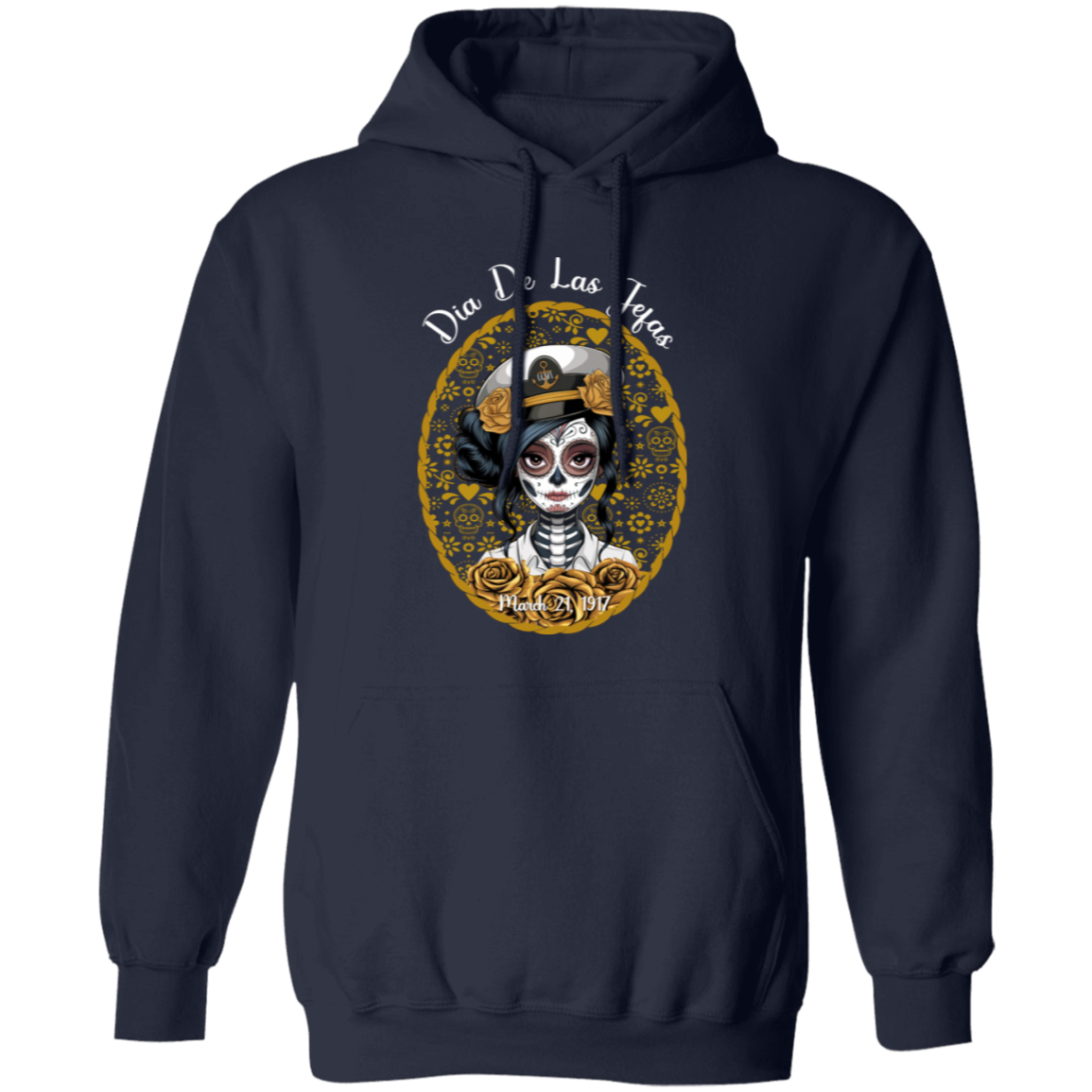 Dia De Las Jefas Pullover Hoodie