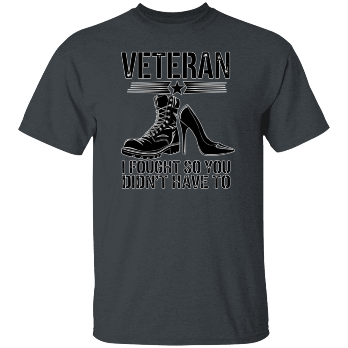 Veteran I Fought 5.3 oz. T-Shirt