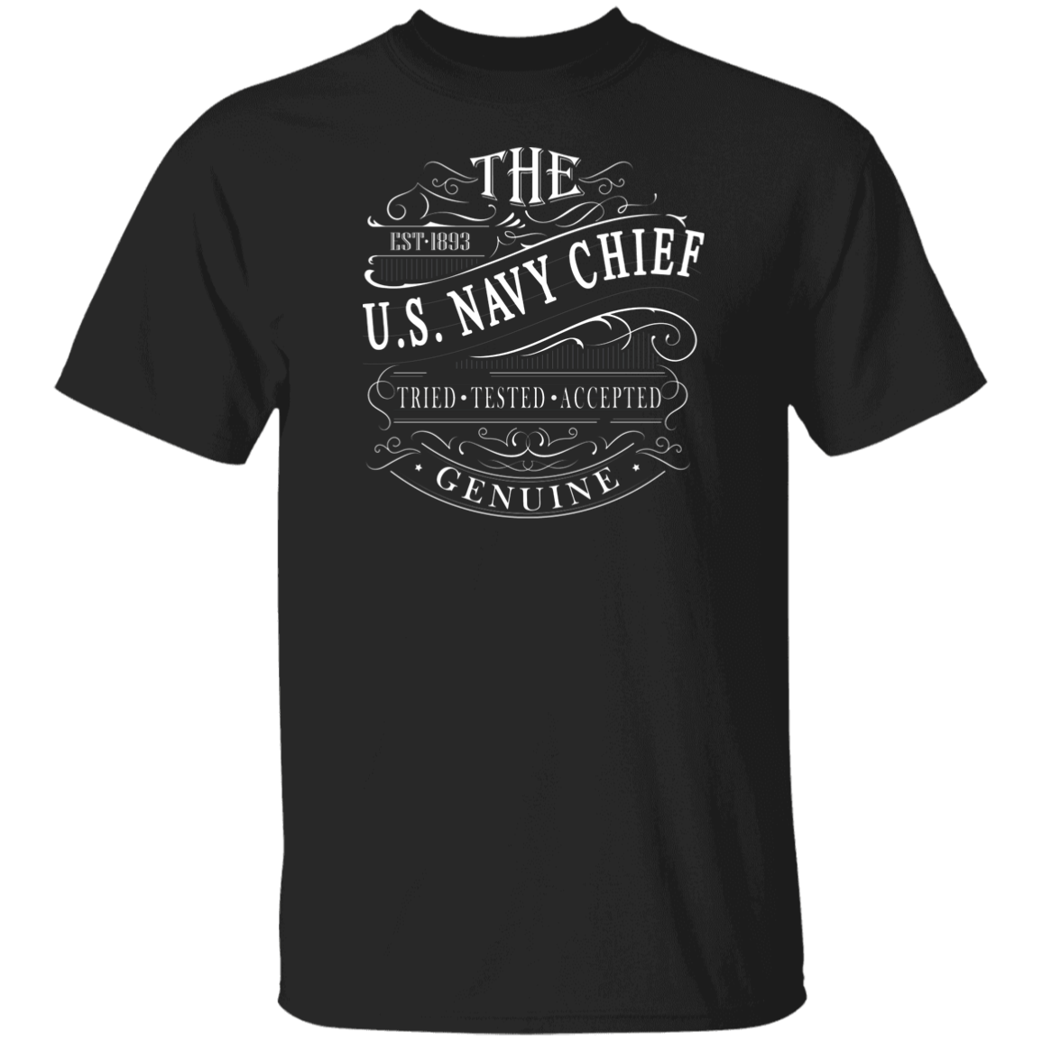 The US Navy Chief 5.3 oz. T-Shirt