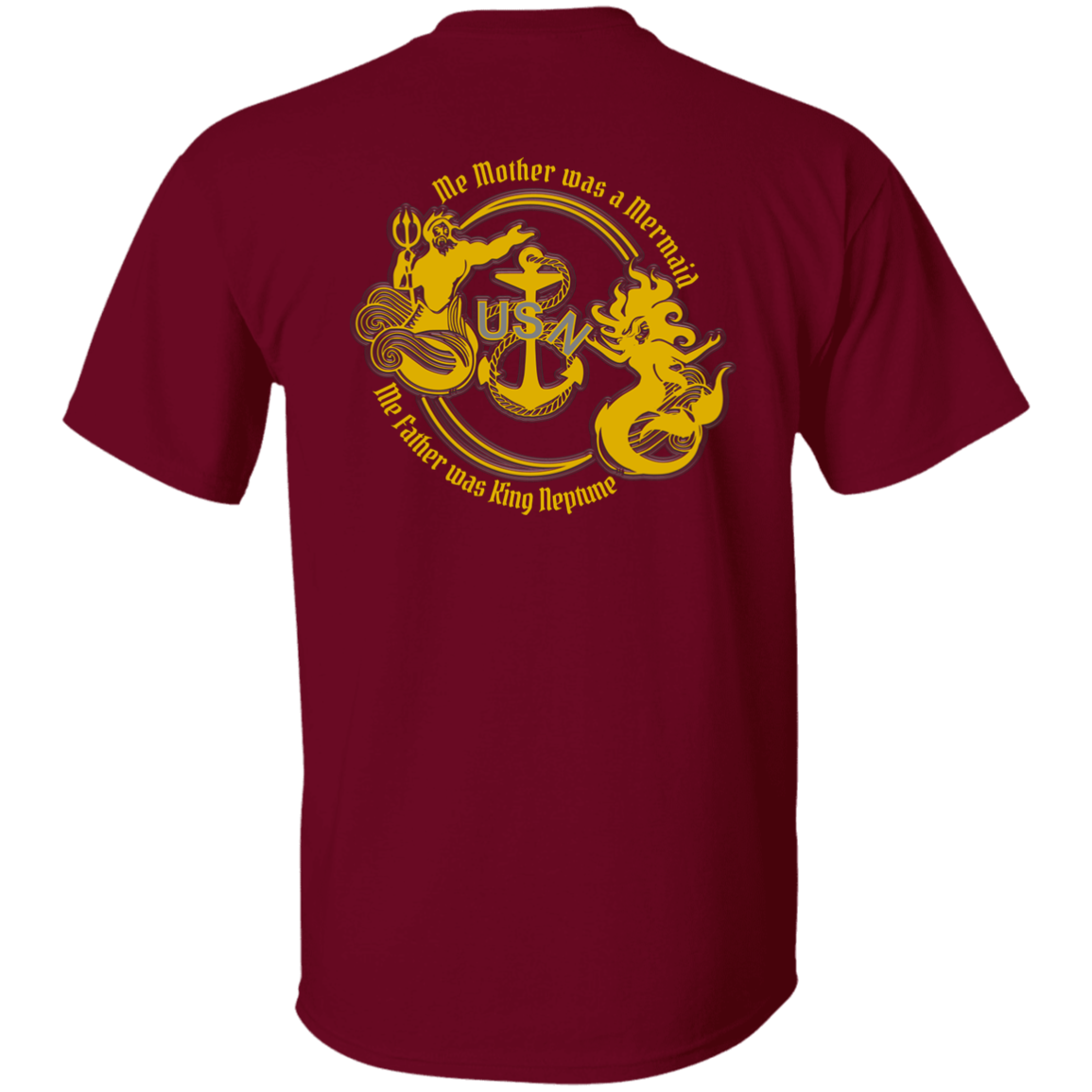 Me Mother and Father Two Side T-Shirt
